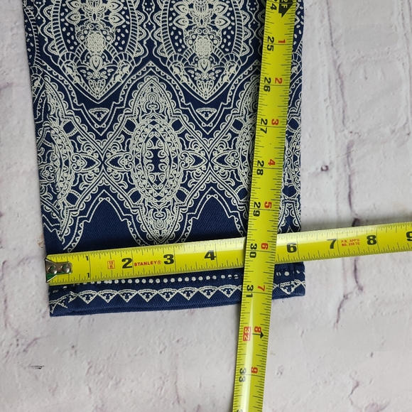 Venus Wmn's 20 Paisley Jeans Royal Blue - Picture 11 of 11